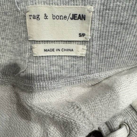 rag & bone Light Gray lace up sweatpants small - Picture 3 of 5